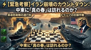 ⚡️【緊急考察】イラン崩壊のカウントダウン：中東に「真の春」は訪れるのか？