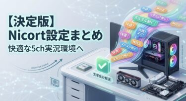 【決定版】現代のハイスペックPCで「Nicort」を快適に使うおすすめ設定まとめ【5ch実況】